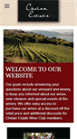 Mobile Screenshot of chelanestatewinery.com