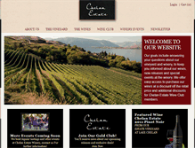 Tablet Screenshot of chelanestatewinery.com